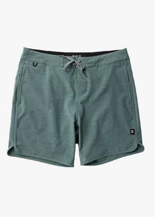 ROARK CHILLER SCALLOP BOARDSHORT SLATE GREEN