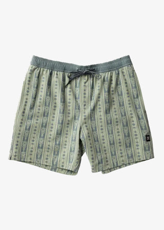 ROARK SHOREY BOARDSHORT STRIPE SEA FOAM