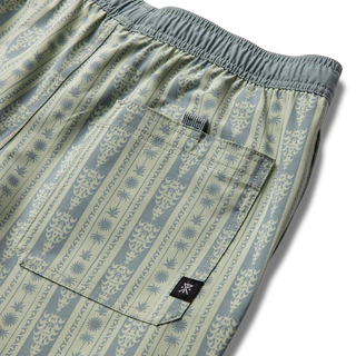 ROARK SHOREY BOARDSHORT STRIPE SEA FOAM