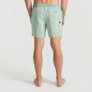 ROARK SHOREY BOARDSHORT STRIPE SEA FOAM