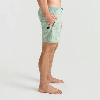 ROARK SHOREY BOARDSHORT STRIPE SEA FOAM