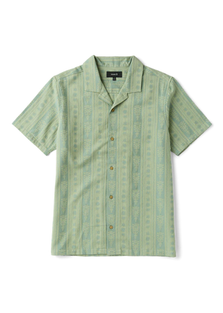 ROARK GONZO SHORT SLEEVES SHIRT DUSTY GREEN