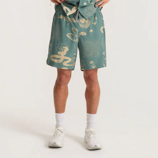 ROARK SERRANO 7" ACTIVE STRECH SHORT SLATE GREEN