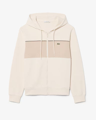 LACOSTE ZIPPED COLORBLOCK HOODIE LAPLAND SH0892