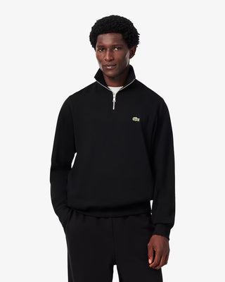 LACOSTE SH1927 HALF ZIP SWEATSHIRT 031 BLACK