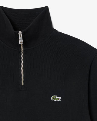 LACOSTE SH1927 HALF ZIP SWEATSHIRT 031 BLACK