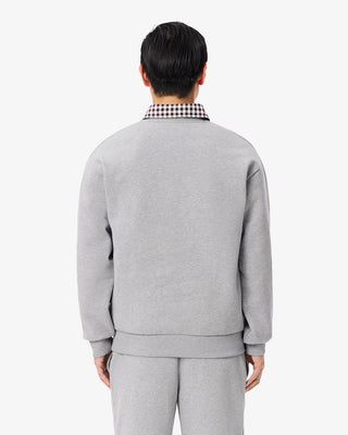 LACOSTE SH8868 CREWNECK CCA SILVER CHINE