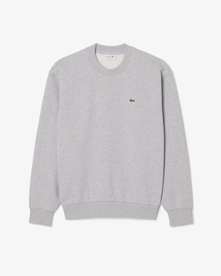 LACOSTE SH8868 CREWNECK CCA SILVER CHINE