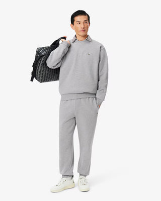 LACOSTE SH8868 CREWNECK CCA SILVER CHINE