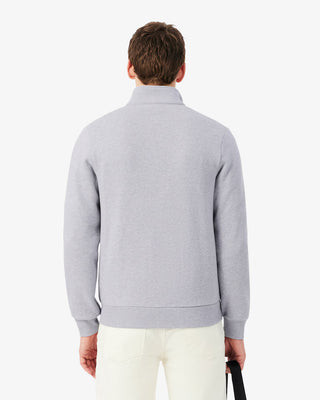 LACOSTE SH8870 ZIP SWETSHIRT CCA SILVER CHINE