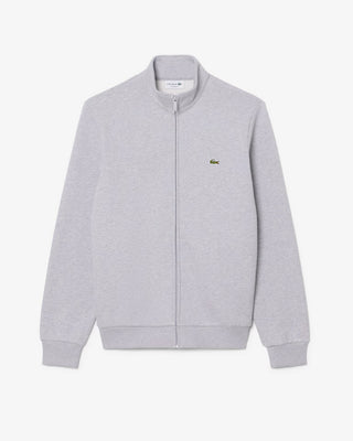 LACOSTE SH8870 ZIP SWETSHIRT CCA SILVER CHINE