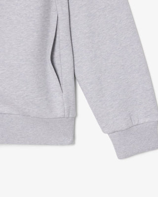 LACOSTE SH8870 ZIP SWETSHIRT CCA SILVER CHINE