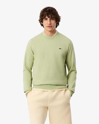 LACOSTE CLASSIC FIT COTTON SWEATSHIRT BIRCH SH9801