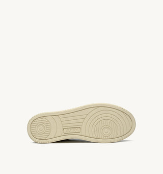 AUTRY MEDALIST LOW  WHITE BLACK LEATHER - AULMLL22