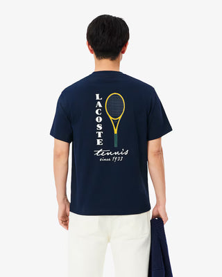 LACOSTE TH2430 T-SHIRT 166 NAVY BLUE