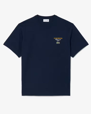 LACOSTE TH2430 T-SHIRT 166 NAVY BLUE