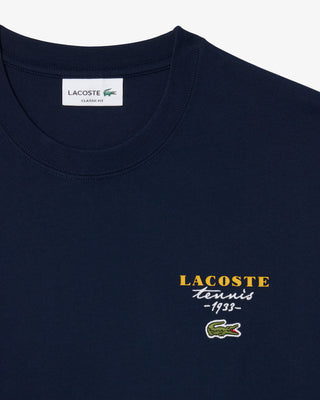 LACOSTE TH2430 T-SHIRT 166 NAVY BLUE