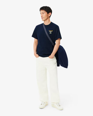 LACOSTE TH2430 T-SHIRT 166 NAVY BLUE