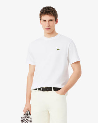 LACOSTE COTTON T-SHIRT WHITE TH7318
