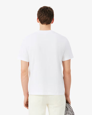 LACOSTE COTTON T-SHIRT WHITE TH7318