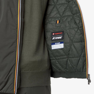 KWAY VALENTINE PLAIN WARM GREEN BLACKISH K2136CW