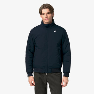 KWAY ARSENE ST WARM DOUBLE GREEN ARMY BLUE DEPTH K8136SW