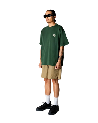 WOODBIRD WBBRAINE DUMP TEE PINE GREEN