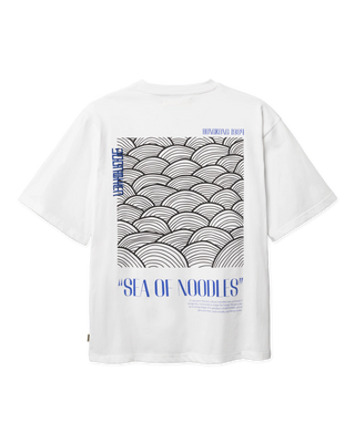 WOODBIRD WBBRAINE SEA TEE WHITE