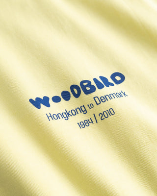 WOODBIRD WBBRAINE WOK TEE WAX YELLOW