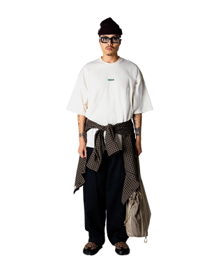 WOODBIRD WBBRAINE LION TEE OFFWHITE