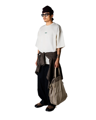 WOODBIRD WBBRAINE LION TEE OFFWHITE