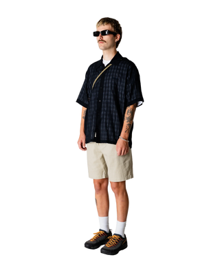 WOODBIRD WBBOMMY LINEN SHORTS STONE