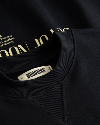 WOODBIRD WBTCANE SEA CREW BLACK