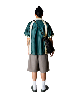 WOODBIRD WBTAKA SS SPORT POLO PINE GREEN