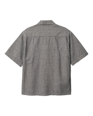 WOODBIRD WBWANG TAI STRIPE SHIRT BLACK STRIPE