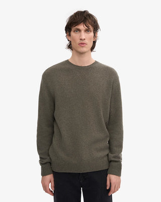 COLORFUL STANDARD CLASSIC MERINO WOOL CREW DUSTY OLIVE