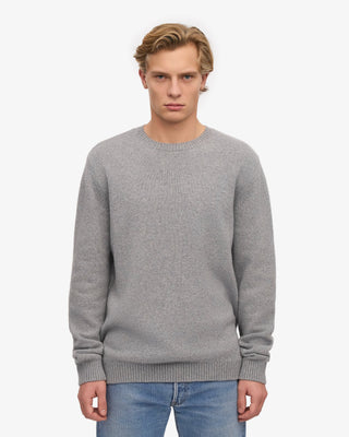 COLORFUL STANDARD CLASSIC MERINO WOOL CREW HEATHER GREY