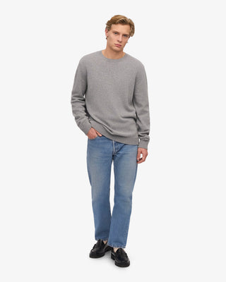 COLORFUL STANDARD CLASSIC MERINO WOOL CREW HEATHER GREY