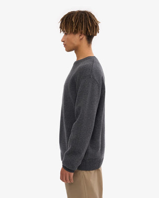 COLORFUL STANDARD CLASSIC MERINO WOOL CREW LAVA GREY