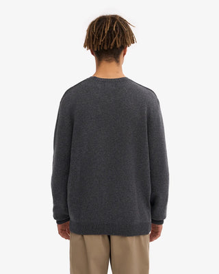 COLORFUL STANDARD CLASSIC MERINO WOOL CREW LAVA GREY
