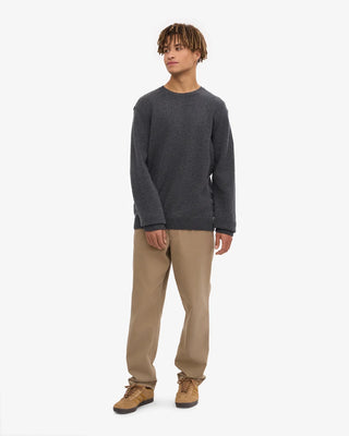 COLORFUL STANDARD CLASSIC MERINO WOOL CREW LAVA GREY