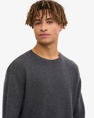 COLORFUL STANDARD CLASSIC MERINO WOOL CREW LAVA GREY