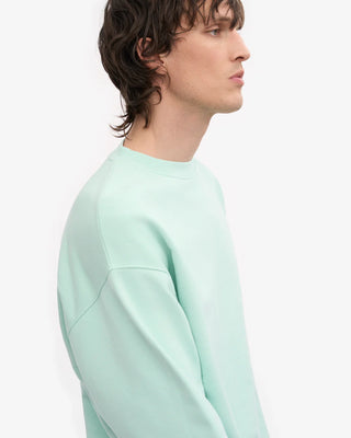 COLORFUL STANDARD ORGANIC OVERSIZED CREW LIGHT AQUA