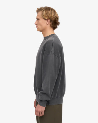 COLORFUL STANDARD ORGANIC OVERSIZED CREW FADED BLACK