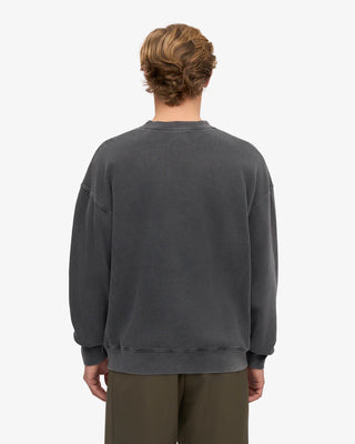 COLORFUL STANDARD ORGANIC OVERSIZED CREW FADED BLACK