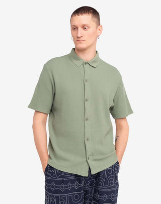 OLOW CHEECH POLO GREEN SAUGE