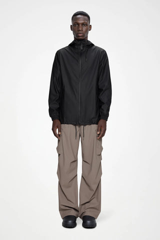 RAINS STORM BREAKER JACKET BLACK 18370