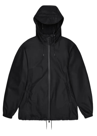 RAINS STORM BREAKER JACKET BLACK 18370