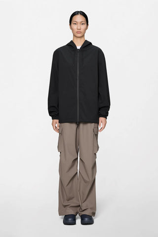 RAINS SUVA HARDSHELL JACKET BLACK 12410