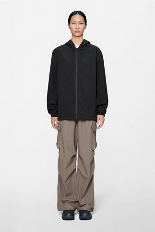 RAINS SUVA HARDSHELL JACKET BLACK 12410